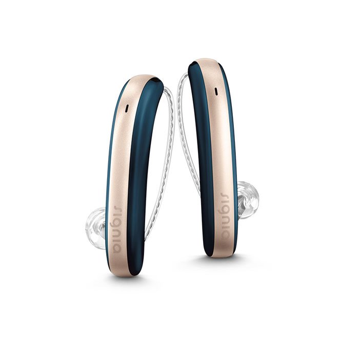 Signia Styletto 7X Digital Hearing Aid, No of Channel-48, Product Placement-RIC