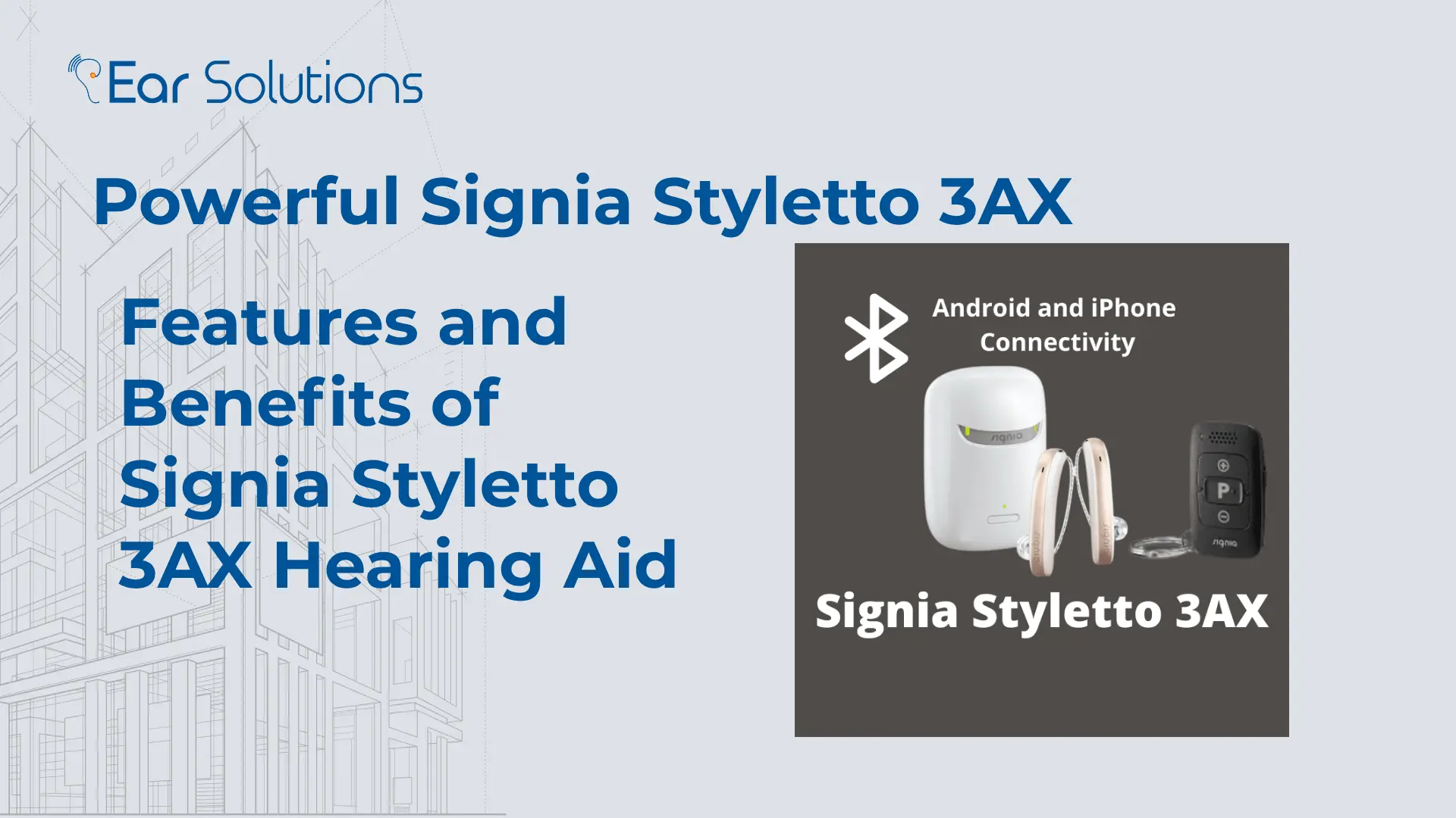 Powerful Signia Styletto 3AX
